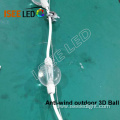 Anti-wind 3D LED Ball Outdoor IP65